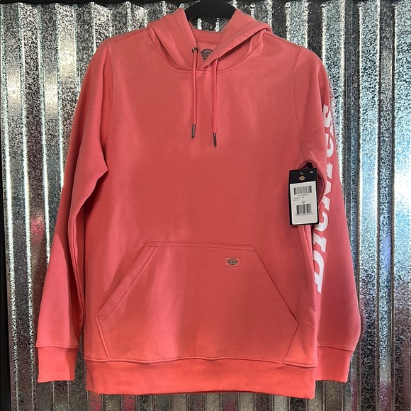 Dickies Women's Pink Hoodie - Picture 1 of 5
